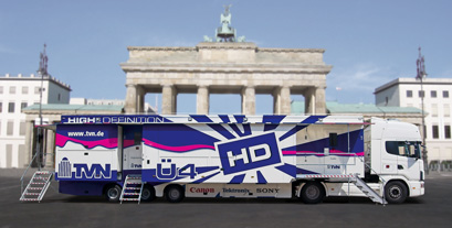 TVN Ü4 HD - HD-fähiger Übertragungswagen der Firma TVN TVN-ÜHD4